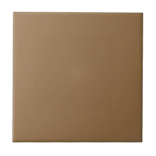 Carreau Caramel lisse Carré Brown Cuisine et salle de bain
