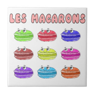 Carreau Caricature des Macarons