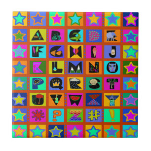 Carreau Carnet d'alphabet