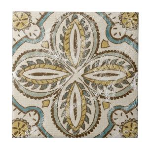 Carreau Carré Batik III non inscrit