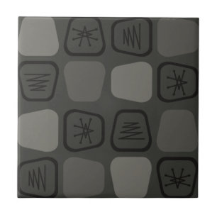 Carreau Carré moderne du milieu du siècle