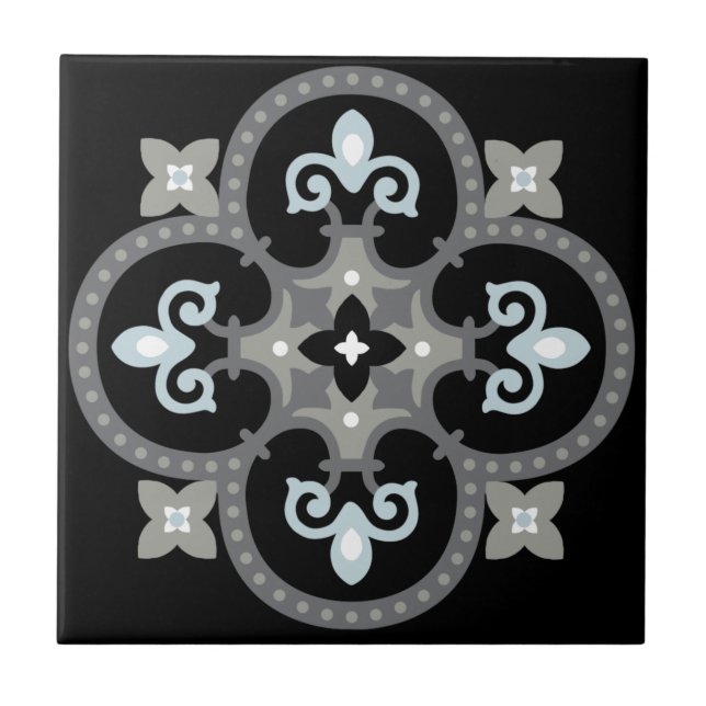 Carreau Carrelage arrière de cuisine méditerranéenne (Devant)