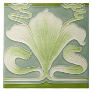 Carreau Carrelage Art nouveau cheminée décorative