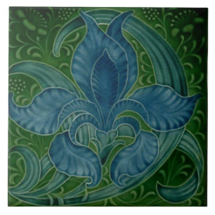 Carreau Carrelage Art nouveau cheminée décorative