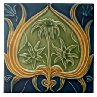 Carreau Carrelage Art nouveau cheminée décorative