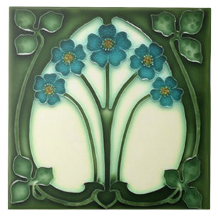 Carreau Carrelage Art nouveau cheminée décorative