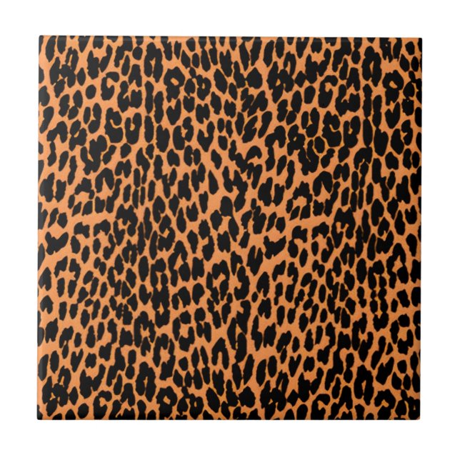 Carreau carrelage au sol poster de animal motif floral mod (Devant)