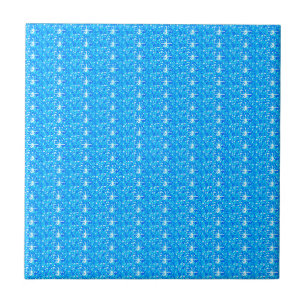 Carreau Carrelage Bébé Parties scintillant bleue