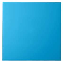 Carreau Carrelage bleu azur en céramique.