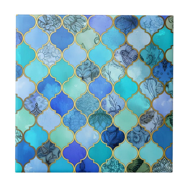 Carreau carrelage brillant (Devant)