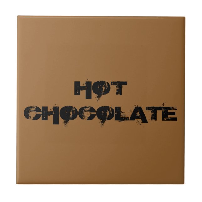 CARREAU CARRELAGE CHOCOLAT CHAUD (Devant)