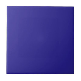 Carreau Carrelage couleur uni bleu Indigo
