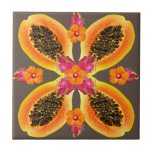 Carreau carrelage de courtepointe contemporain tropical ha