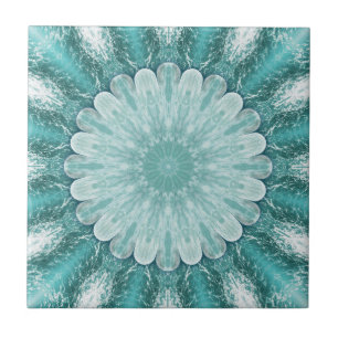 Carreau Carrelage de salle de bain géométrique Floral Beac