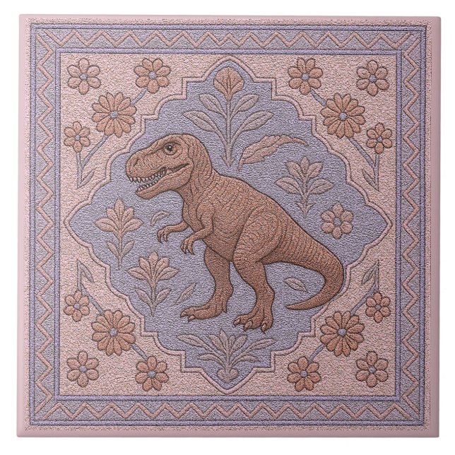 Carreau Carrelage de Tyrannasaurus Rex (Devant)