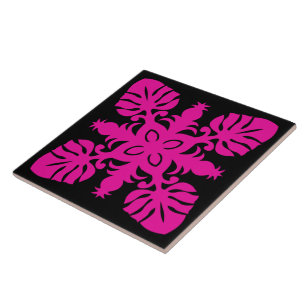 Carreau carrelage décoratif en céramique de style hawaï
