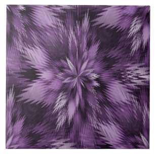 Carreau Carrelage décoratif en céramique violet transparen