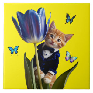 Carreau Carrelage décoratif Tabby Tulip
