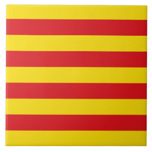 Carreau Carrelage Drapeau Catalogne