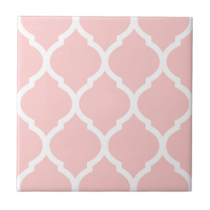 Carreau Carrelage en céramique à motif rose marocain
