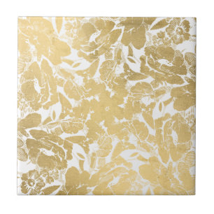 Carreau Carrelage en céramique Abstrait Faux Gold