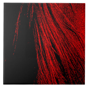 Carreau Carrelage en céramique Abstraite Red Horse Mane