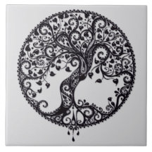 Carrelage en céramique Arbre de Vie.