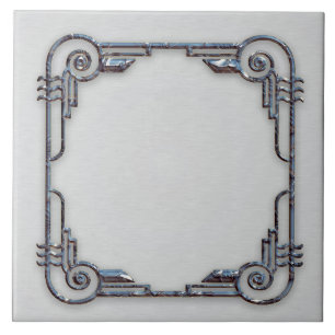Carreau Carrelage en céramique Art Déco.