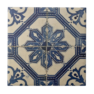 Carreau Carrelage en céramique - Azulejo portugais traditi