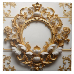 Carreau Carrelage en céramique baroque luxueux