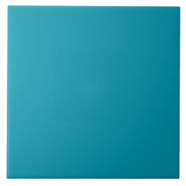 Carreau Carrelage en céramique bleu bleu turquoise.