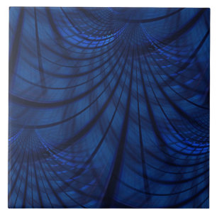 Carreau Carrelage en céramique bleue transparente