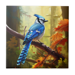 Carreau Carrelage en céramique Blue Jay Bird