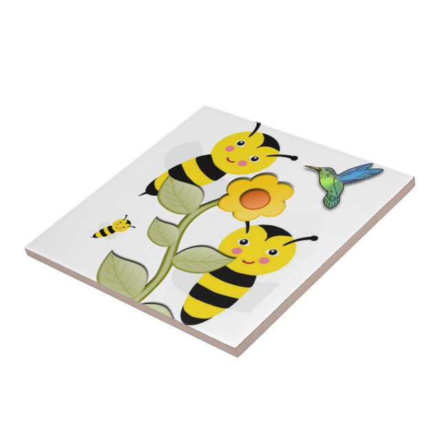 Carreau Carrelage en céramique Bumblebee (Côté)