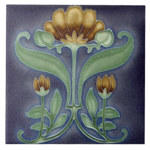 Carreau Carrelage en céramique - Carrelage bleu, vert et B
