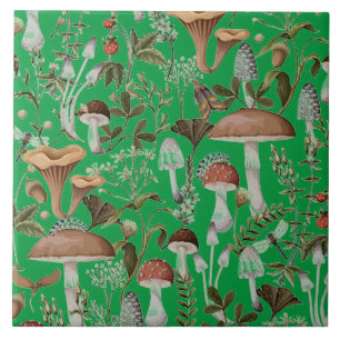 Carreau Carrelage en céramique "Champagne Forrest Green"