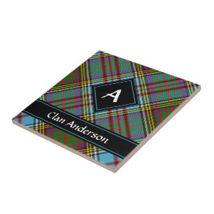 Carreau Carrelage en céramique Clan Anderson Tartan