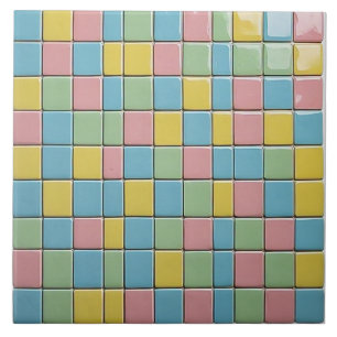 Carreau Carrelage en céramique couleur bonbon moderne