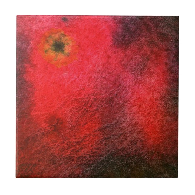 Carreau Carrelage en céramique d'art Abstrait (Devant)