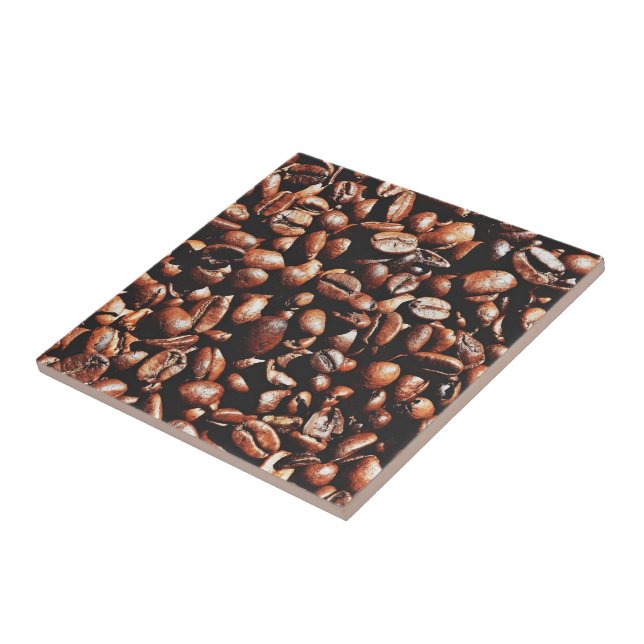 Carreau Carrelage en céramique de fèves de café (Côté)