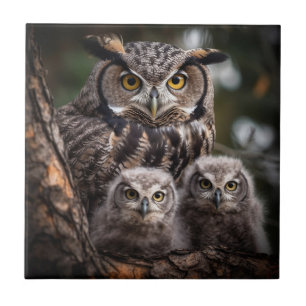 Carreau Carrelage en céramique de la famille Owl