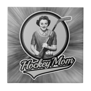 Carreau Carrelage en céramique de la maman de hockey