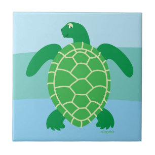 Carreau Carrelage en céramique de la tortue de mer