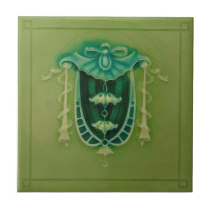 Carreau Carrelage en céramique de Minton Faux Relief Néocl