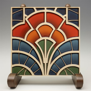 Carreau Carrelage en céramique de rayonnement géométrique