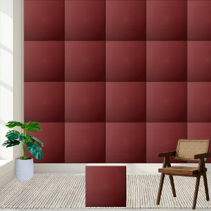 Carreau Carrelage en céramique de texture rouge profonde