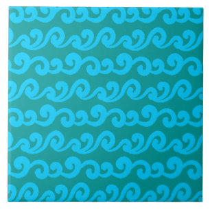 Carreau Carrelage en céramique des vagues