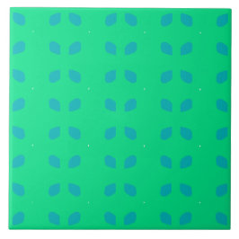 Carreau Carrelage en céramique design feuille en miroir