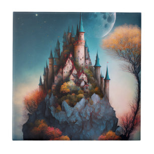 Carreau Carrelage en céramique du château d'Imaginaire mag