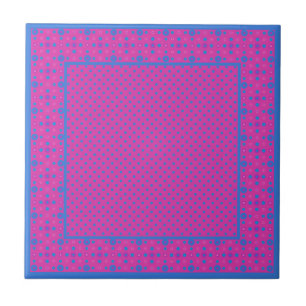 Carreau Carrelage en céramique élégant, Magenta : Points B